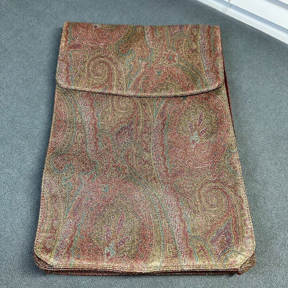 🌟 (VERY RARE) ETRO TIE TRAVEL CASE - PAISLEY PERFECTION 🌟